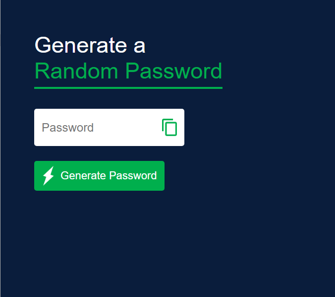 Random Password