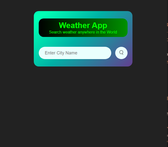Weather App